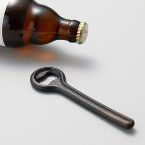Cast Iron Curved Bottle Opener - Chushin Kobo-Bottle Opener-Chushin Kobo-SANTOKU NYC