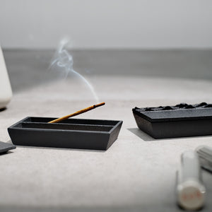 Cast Iron Incense Box with Lid - Chushin Kobo-Incense Holder-Chushin Kobo-SANTOKU NYC