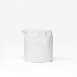 Crinkle Milk Pitcher - ceramic japan-Milk Pitcher-ceramic japan-SANTOKU NYC