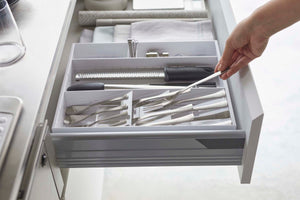 Cutlery Organizer: Three Styles - Yamazaki Home-Drawer Organizer-Yamazaki Home-SANTOKU NYC
