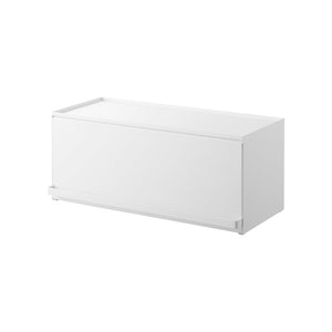 Front-Opening Kitchen Countertop Storage Rack, Steel - Yamazaki Home-Kitchen Organizer-Yamazaki Home-SANTOKU NYC