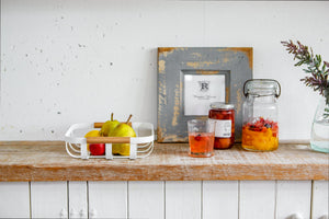 Fruit Basket, Steel + Wood - Yamazaki Home-Fruit Basket-Yamazaki Home-SANTOKU NYC