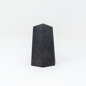 Brass Bookend Koma Shape Black Mottled - FUTAGAMI-Bookends-FUTAGAMI-SANTOKU NYC