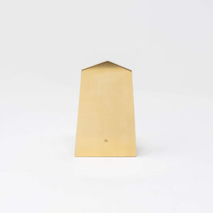 Brass Bookend Koma Shape Gold - FUTAGAMI-Bookends-FUTAGAMI-SANTOKU NYC