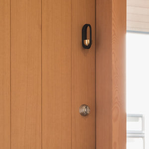 Hanging Door Chime Black - Kyujo-Door Bells & Chimes-SANTOKU NYC