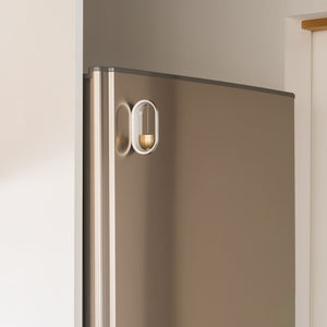 Hanging Door Chime Smoked Brown - Kyujo-Door Bells & Chimes-SANTOKU NYC