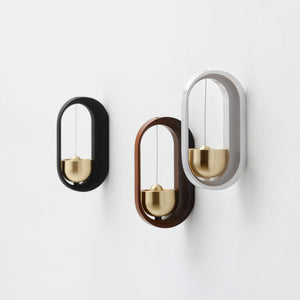 Hanging Door Chime Black - Kyujo-Door Bells & Chimes-SANTOKU NYC