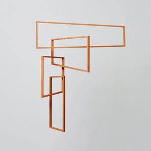 Hanging Mobile 'Perspective' - tempo-Art & Collectibles-tempo-Brown-SANTOKU NYC