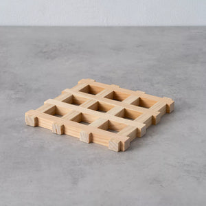Wood Trivet Hinoki - TOSARYU-Trivet-TOSARYU-SANTOKU NYC