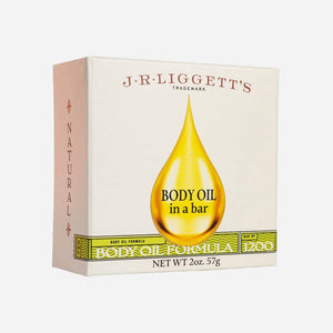 Body Oil Bar with Bamboo Wafer - J.R. LIGGETT'S-Body Oil-J.R. LIGGETT'S-SANTOKU NYC