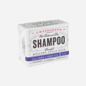 Tea Tree & Hemp Oil Formula Shampoo Bar 3.5oz - J.R. LIGGETT'S-Shampoo-J.R. LIGGETT'S-SANTOKU NYC