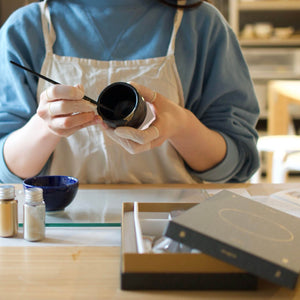 Kintsugi Repair Kit “SHINGETSU” with Real Urushi - CIRCOLO-Art & Collectibles-CIRCOLO-SANTOKU NYC