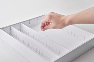 Large Expandable Cutlery Organizer - Yamazaki Home-Drawer Organizer-Yamazaki Home-SANTOKU NYC