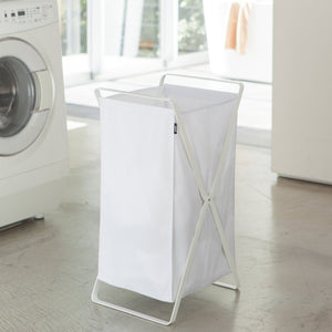 Laundry Hamper H 25", Steel - Yamazaki Home-Laundry Hamper-Yamazaki Home-SANTOKU NYC