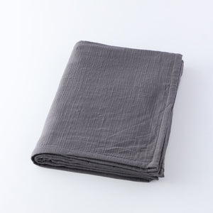 Marshmallow Gauze® Throw - UCHINO-Home decor-UCHINO-78" × 54.6"-Dark Gray-SANTOKU NYC
