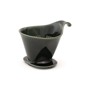 BEE HOUSE Pour-Over Ceramic Coffee Dripper Size #2-#4 - ZERO JAPAN-Coffee & Tea-ZERO JAPAN-Antique Green-SANTOKU NYC