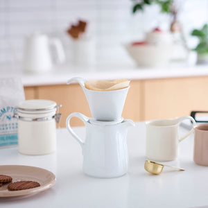 BEE HOUSE Pour-Over Ceramic Coffee Dripper Size #2-#4 - ZERO JAPAN-Coffee & Tea-ZERO JAPAN-SANTOKU NYC