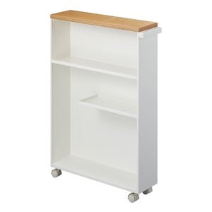 Rolling Storage Cart - Yamazaki Home-Rolling Carts-Yamazaki Home-White-SANTOKU NYC