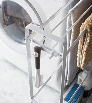 Rolling Towel Rack H 33", Steel - Yamazaki Home-Towel Rack-Yamazaki Home-SANTOKU NYC