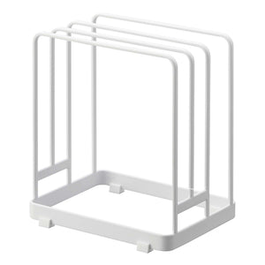Round Cutting Board Stand, Steel - Yamazaki Home-Cutting Board Stand-Yamazaki Home-SANTOKU NYC