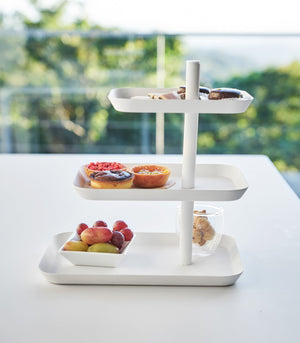 Serving Stand, Steel - Yamazaki Home-Food Display-Yamazaki Home-SANTOKU NYC