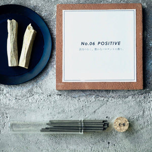 Botanical Incense Sticks No.06 'POSITIVE' - Shokubutsu△Senkou-Incense-Shokubutsu△Senkou-SANTOKU NYC