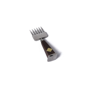 6-Prong Ice Pick with Diamond-Formed Plywood Weight Short 6.5" - YAMACHU-Barware-YAMACHU-SANTOKU NYC