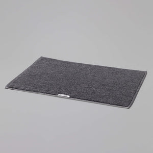 SHUTTLE 1963 Imabari Shuttle Loom Bathmat - Watanabe Pile-Home & Wellness-Watanabe Pile-Charcoal Gray-SANTOKU NYC