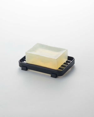 Slotted Soap Tray Steel - Yamazaki Home-Soap Dish-Yamazaki Home-SANTOKU NYC