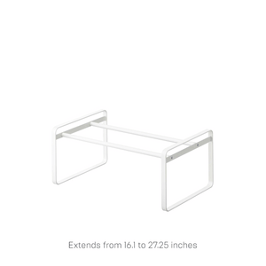 Stackable Shoe Rack H 7", Steel - Yamazaki Home-Shoe Rack-Yamazaki Home-SANTOKU NYC