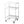 Steel Rolling Utility Cart H 32