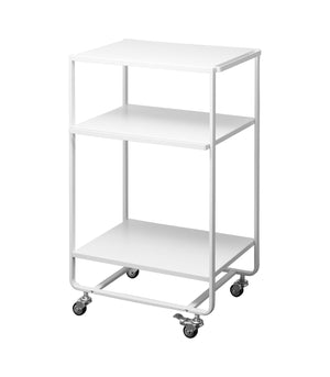 Steel Rolling Utility Cart H 32" - Yamazaki Home-Rolling Carts-Yamazaki Home-SANTOKU NYC