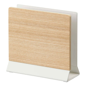 Steel & Wood Slim Laptop Stand - Yamazaki Home-Remote Control & Tablet Organizer-Yamazaki Home-SANTOKU NYC