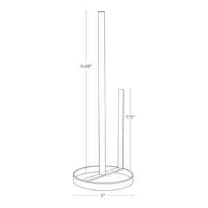 Steel & Wood Toilet Paper Stocker - Yamazaki Home-Toilet Paper Stocker-Yamazaki Home-SANTOKU NYC