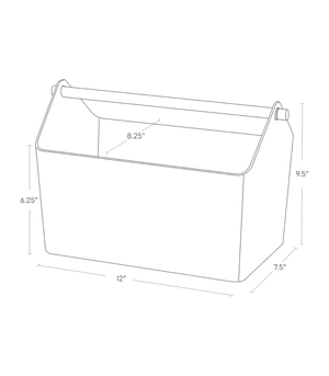 Storage Caddy - Yamazaki Home-Baskets and Bins-Yamazaki Home-SANTOKU NYC