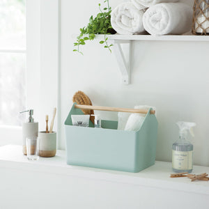 Storage Caddy - Yamazaki Home-Baskets and Bins-Yamazaki Home-Mint-SANTOKU NYC