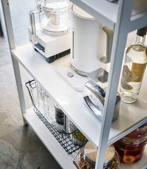 Storage Rack: Three Sizes, Steel - Yamazaki Home-Shelving-Yamazaki Home-SANTOKU NYC