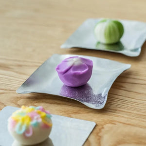 Suzugami Bendable Paper-Thin Tin Plate 'Kazahana' Square - Syouryu-Kitchen & Tableware-syouryu-SANTOKU NYC