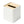 Square Tissue Box Cover, Steel - Yamazaki Home-Tissue Case-Yamazaki Home-SANTOKU NYC