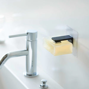 Traceless Adhesive Magnetic Soap Holder - Yamazaki Home-Traceless Adhesive-Yamazaki Home-Black-SANTOKU NYC