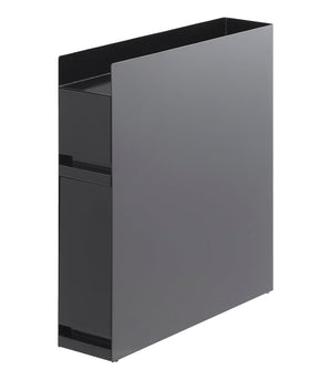 Two-Tier Sliding Drawer Seasoning Rack, Steel - Yamazaki Home-Kitchen Organizer-Yamazaki Home-SANTOKU NYC
