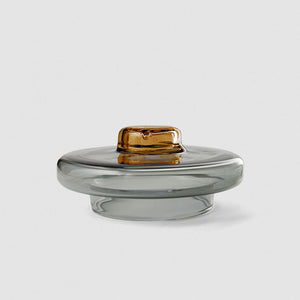 TWO TONE Heat-Resistant Glass Teapot - amabro-Tea & Coffee Ware-amabro-SANTOKU NYC