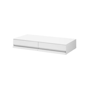 Wide Countertop Drawer With Pull-Out Shelf, Steel - Yamazaki Home-Countertop Shelf-Yamazaki Home-SANTOKU NYC