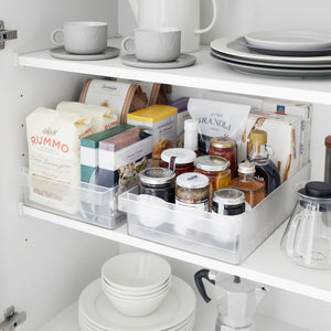 Wide Refrigerator Organizer Bin - Yamazaki Home-Food Storage-Yamazaki Home-SANTOKU NYC