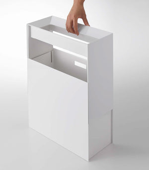 Wide Trash Can - Yamazaki Home-Trash Can-Yamazaki Home-SANTOKU NYC