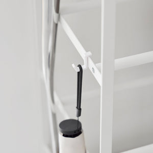 Steel + Wood Rolling Five-Tier Shoe Rack - Yamazaki Home-Shoe Rack-Yamazaki Home-SANTOKU NYC
