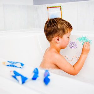 Kitpas Rice Bran Wax Bath Crayons 3 Colors - Coral (Pink, Orange, Red)-kids-kitpas-SANTOKU NYC
