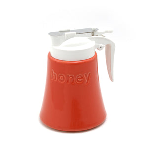 BEE HOUSE Ceramic Honey Dispenser 11.5 oz - ZERO JAPAN-Kitchen-ZERO JAPAN-Carrot-SANTOKU NYC