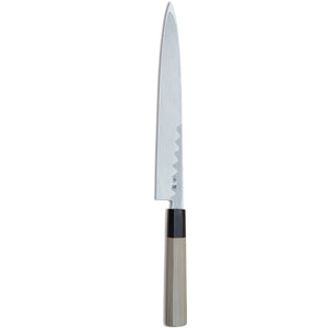 Blue Carbon Steel Yanagi Knife 9" 1/2 紋鍛青鋼二号 - JIKKO-Kitchen-JIKKO-SANTOKU NYC
