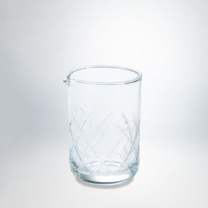Diamond Cut Seamless Mixing Glass 480 ml - M-TAKA-Barware-M-TAKA-SANTOKU NYC